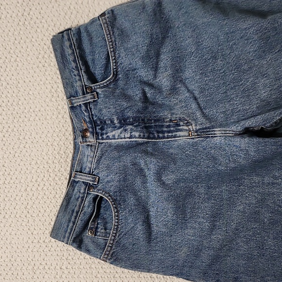 Women's Lands End denim jeans size 10 regular, very little wear - Picture 2 of 6